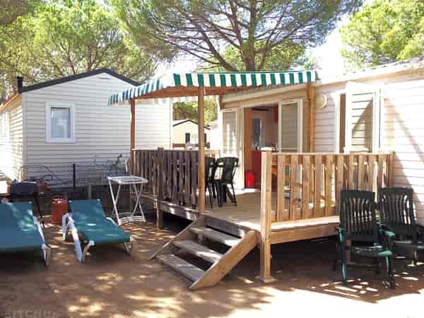 Mobil-home Mercure Riviera 2 chambres (terrasse semi-couverte)