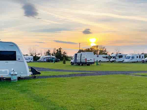 Electric grass touring pitch