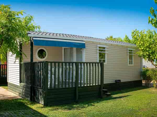 2 bedroom static caravan (air conditioning, no pets, premium)