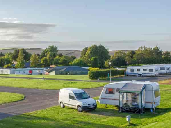 Electric grass touring pitch