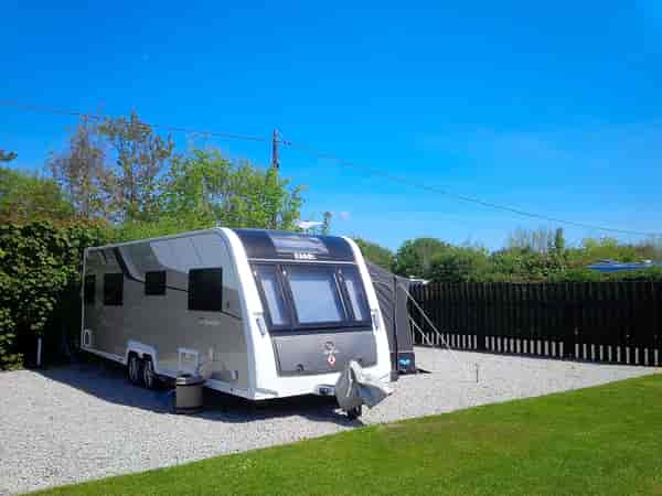 Fully-serviced concrete slab caravan site (premium)