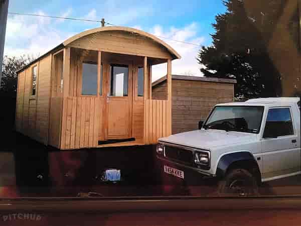 Rosie’s shepherd's hut
