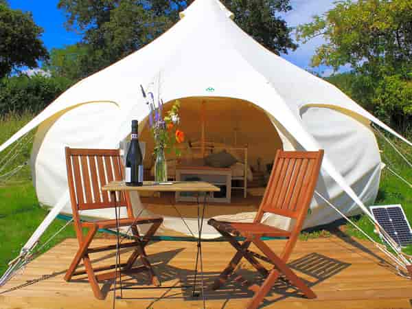 Lotus bell tent