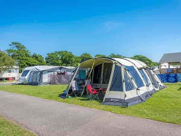 Electric grass pitch