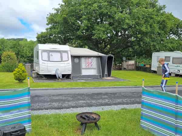Electric hardstanding touring pitch