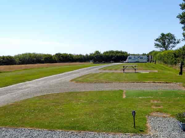 Croft field fully-serviced hardstanding and grass touring pitch