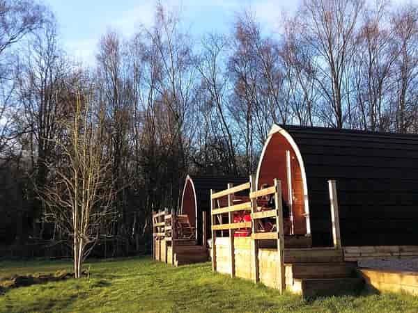 The Kingfisher camping pod (2 adults and 1 child)
