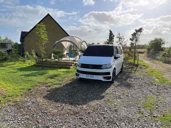 Butterfly Deck electric hardstanding motorhome pitch
