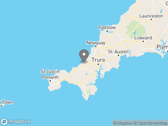 Location of porthtowan-tourist-park