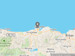 Location of camping-virgen-del-mar