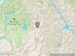 Location of blue_river_campground