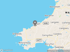 Location of trenewydd-farm