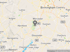 Location of three-counties-showground-campsite