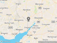 Location of bracelands-caravan-camping-park