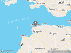 Location of ilfracombe-holiday-park