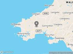 Location of west-wales-camping-pods