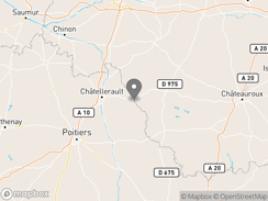 Location of camping-la-roche-posay