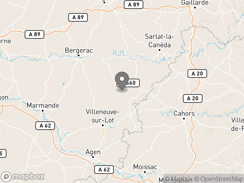Location of castelwood-vacances