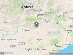 Location of berga-resort-camping