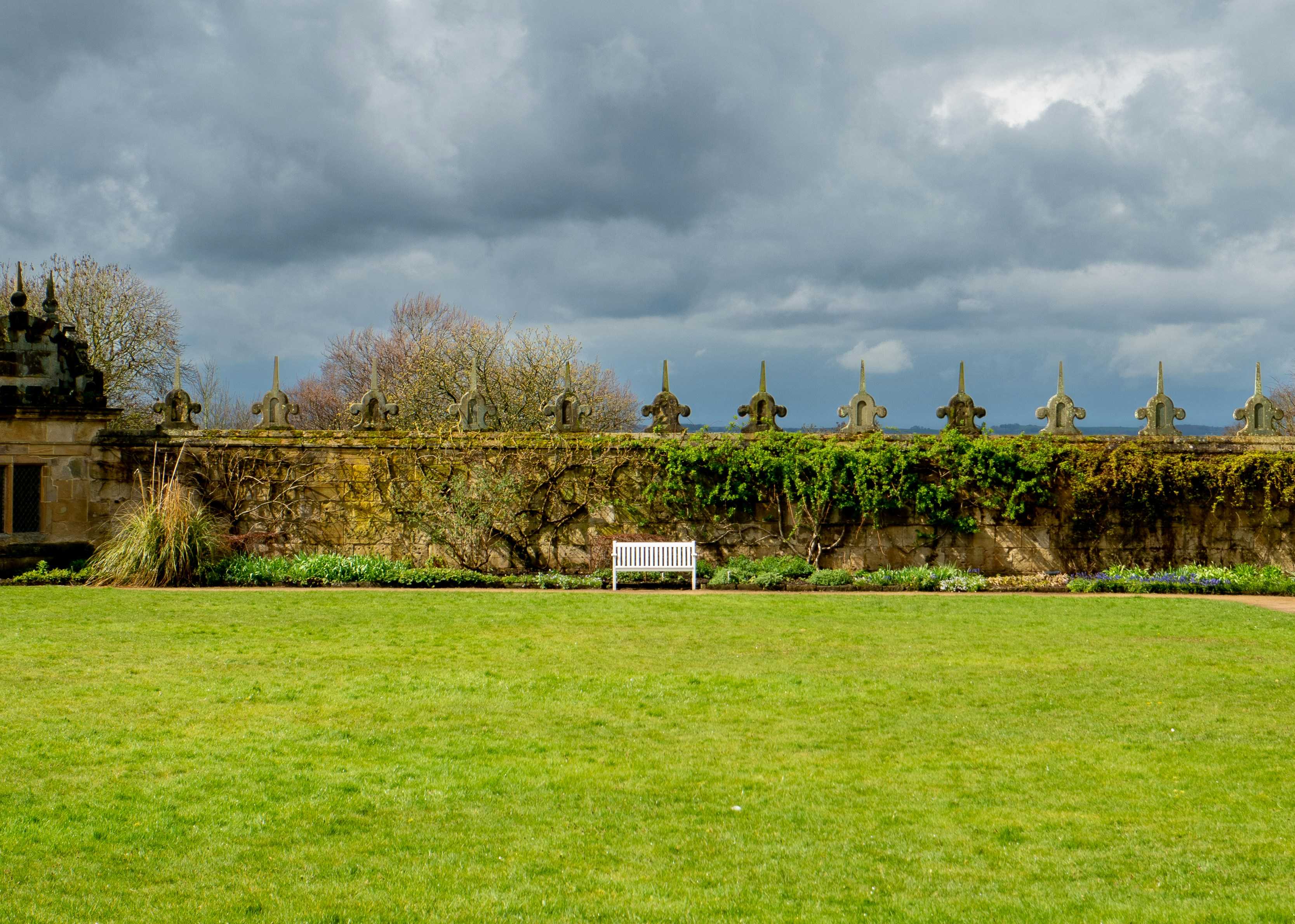 The gardens at Hardwick Hall – an Elizabethan mansion built by Bess of Hardwick (Mark Hamilton/Unsplash)