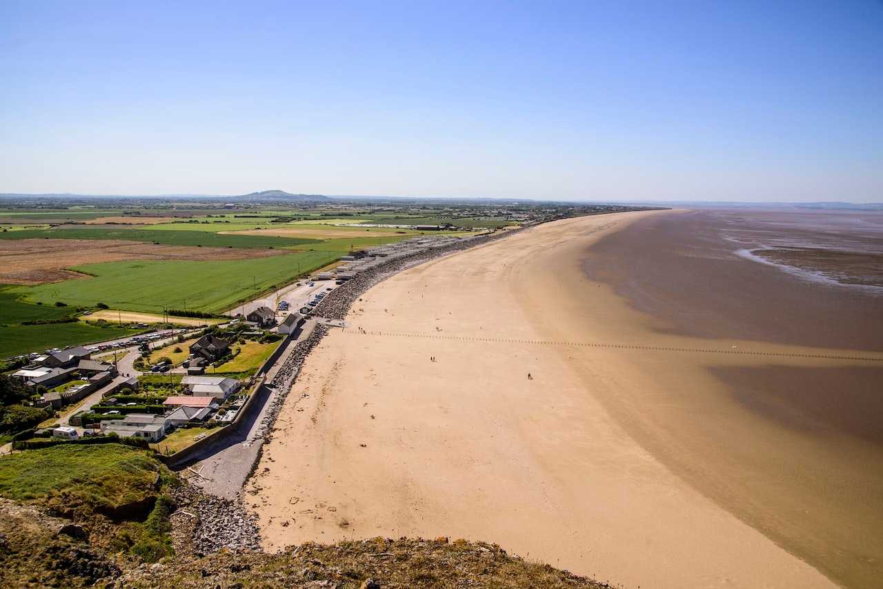 Brean Beach from Brean Down