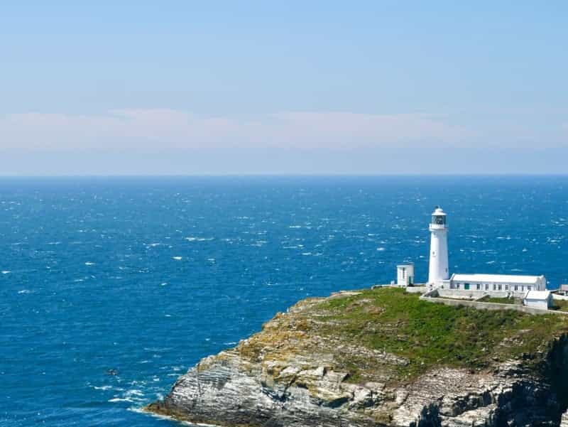 Lighthouse at South Stack (Phil Hauser on Unsplash)