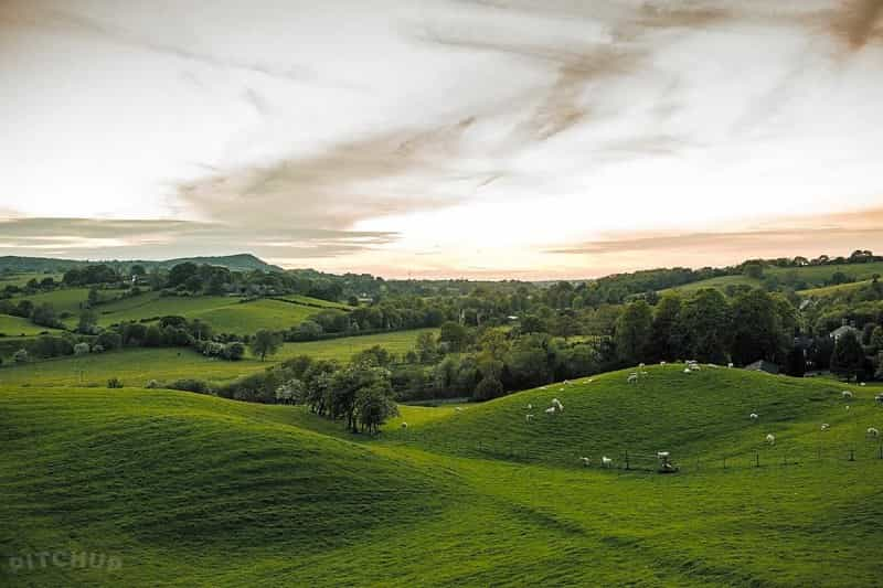 Farm camping in Cheshire