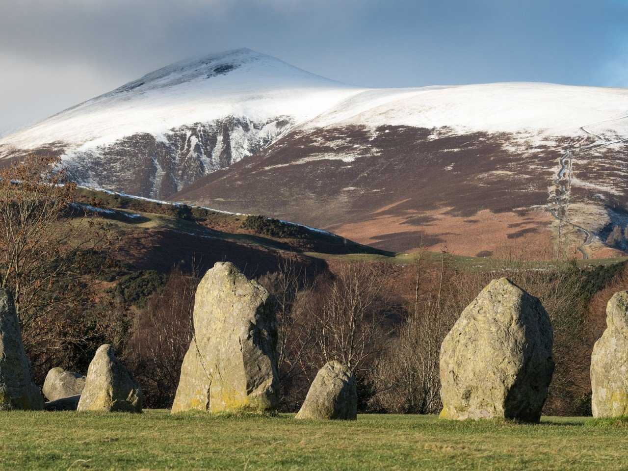 Castlerigg Stone Circle in winter