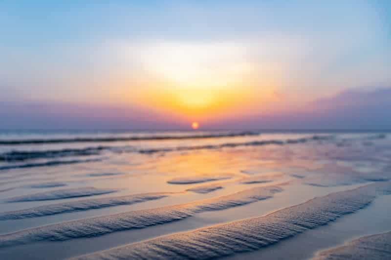 A glorious sunset at Lytham St Annes (Dan Blackburn on Unsplash)