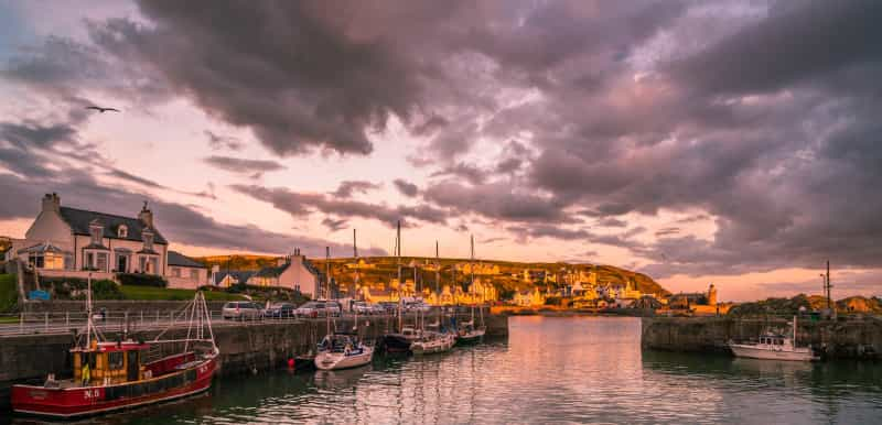 Portpatrick in Dumfries and Galloway (Michael Cummins on Unsplash)