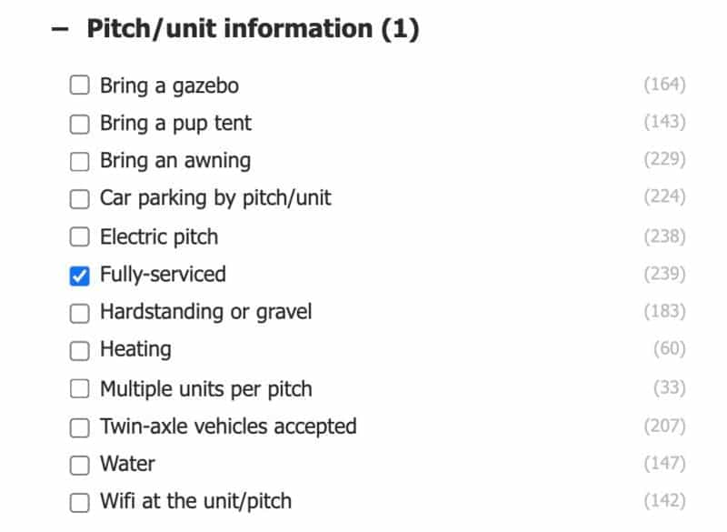 Treat yourself to a fully-serviced pitch