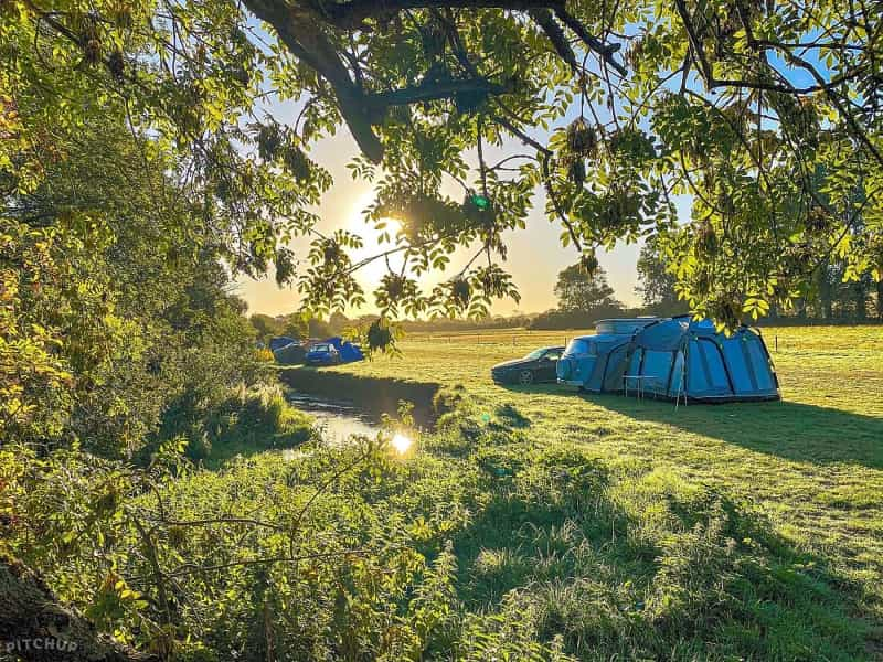 If camping near a river or lake, see if the water’s shallow enough to make a rock dam and use as a fridge for drinks.