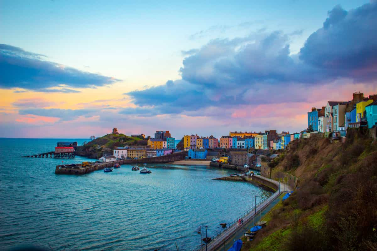 Colourful Tenby makes a good base for a walking break by the Pembrokeshire coast (Beata Mitręga / Unsplash)