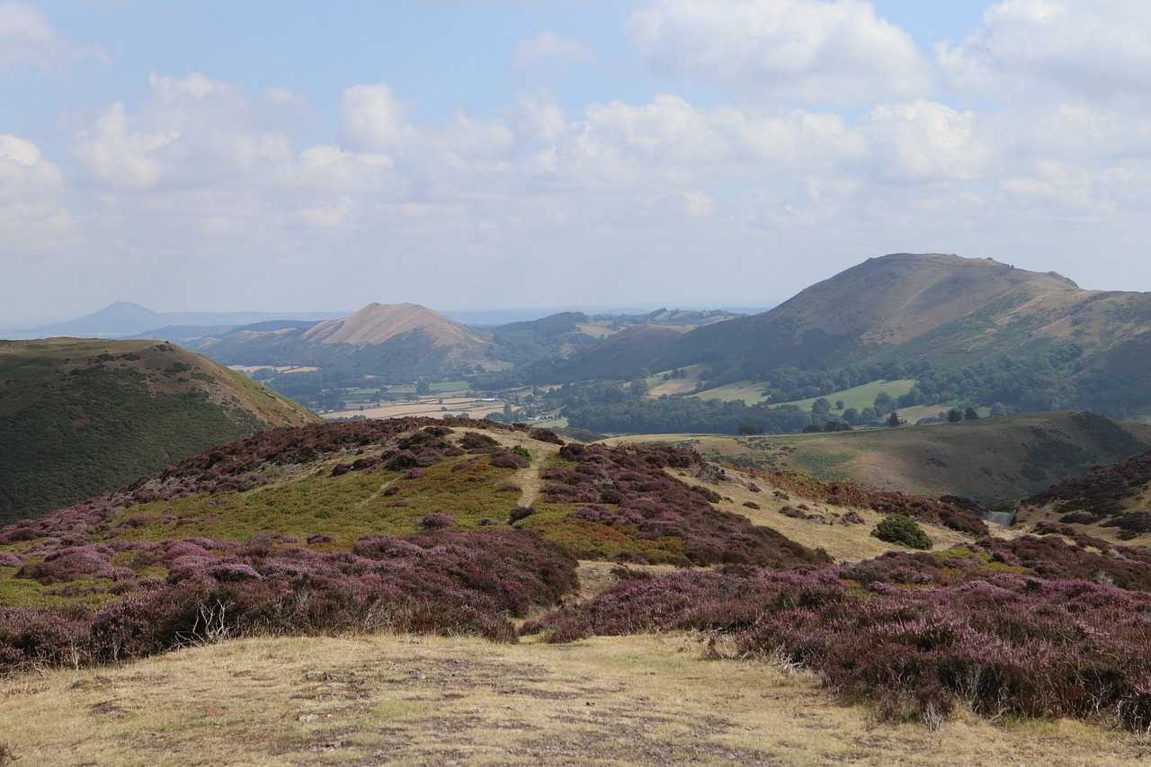 Long Mynd, one of the most popular spots in the Shropshire Hills (Pixabay)