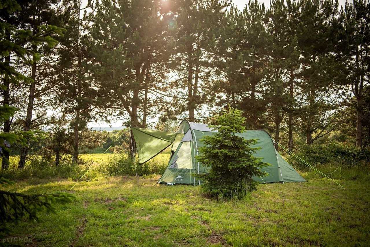 Farm camping in East Anglia