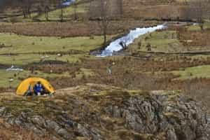 Camping in the Lake District. Pic courtesy of VisitEngland.