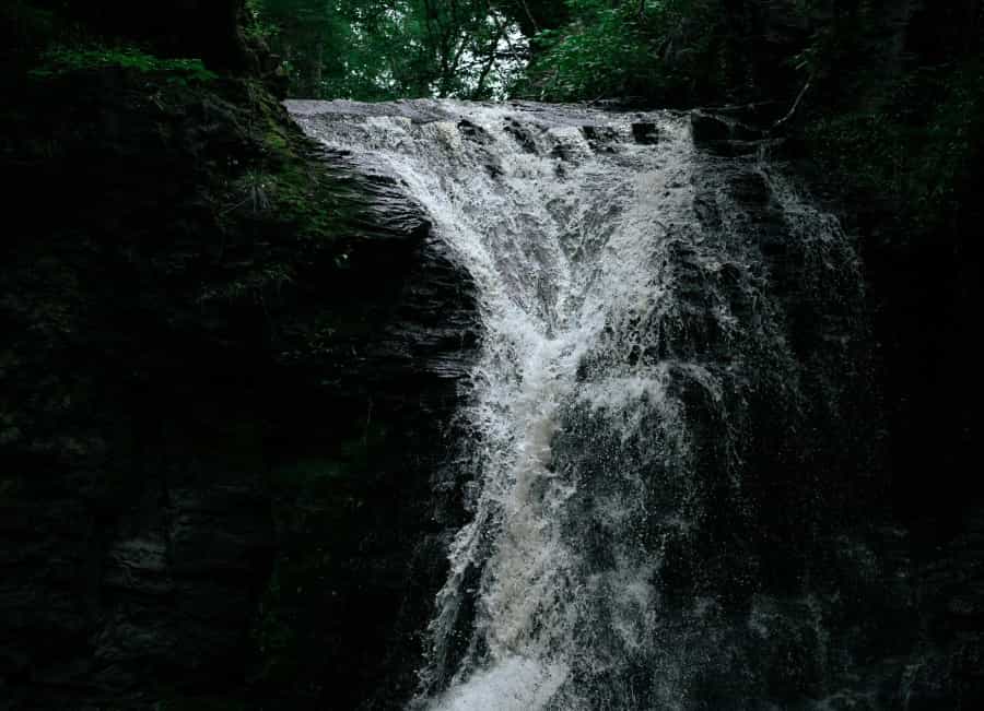 Hareshaw Linn waterfall (Maisy Carty/Unsplash)
