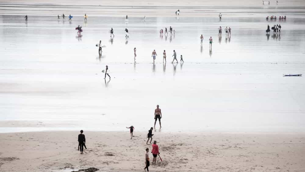 Newquay beach