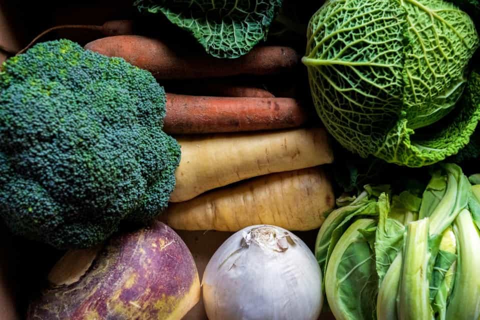 Fresh produce by Nick Fewings