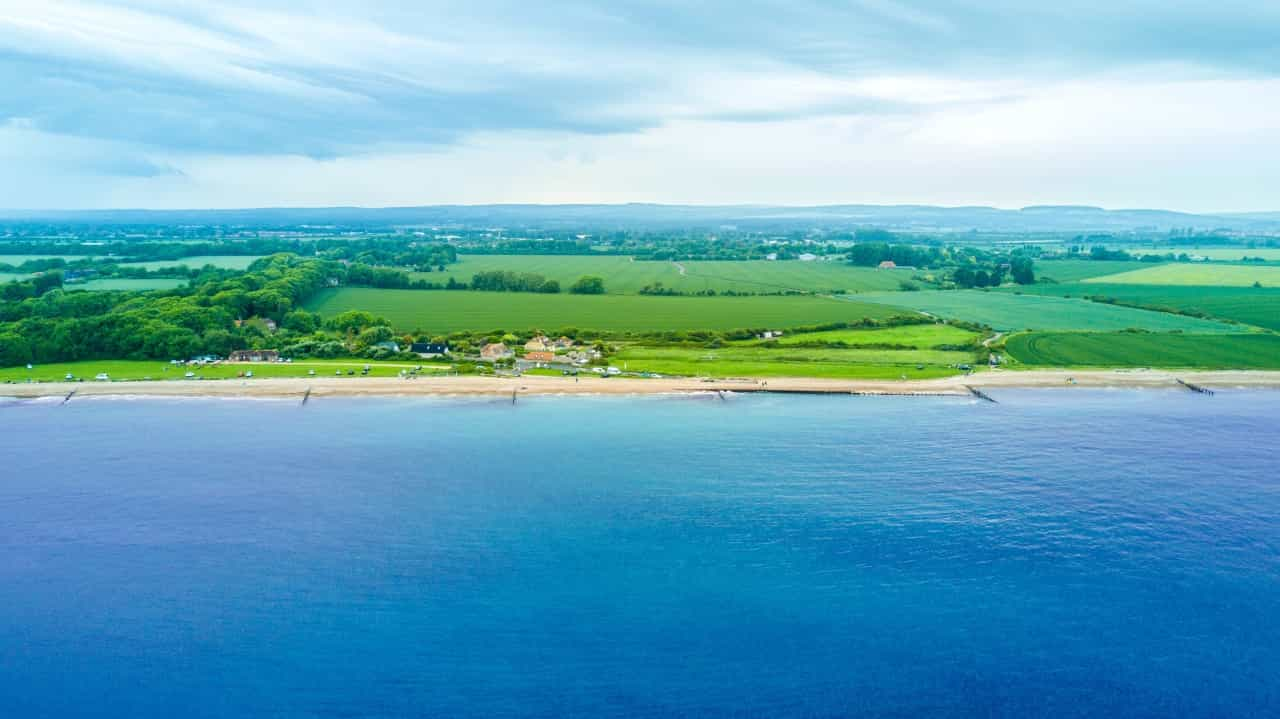 Aerial view of Littlehampton