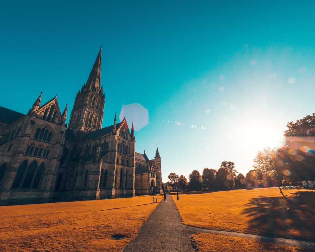 Salisbury Cathedral, considered one of the best Early Gothic buildings in England