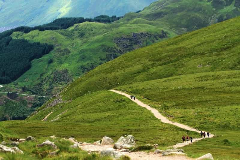 Walking the paths of Ben Nevis (Patrycja Kwiatkowska on Pixabay)