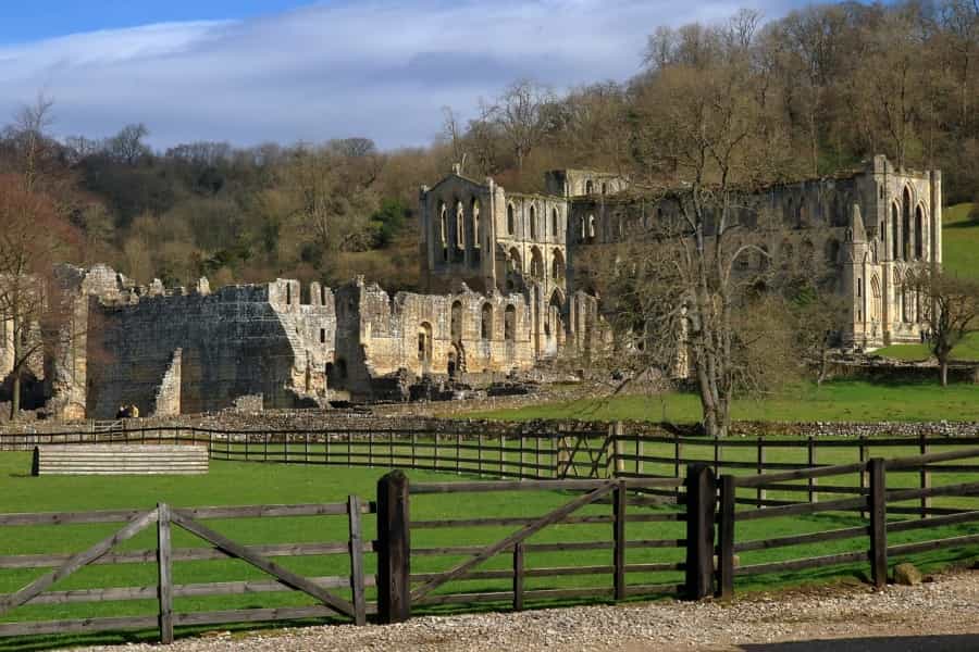 Rievaulx is one of several ruined abbeys within the national park (Emphyrio/Pixabay)