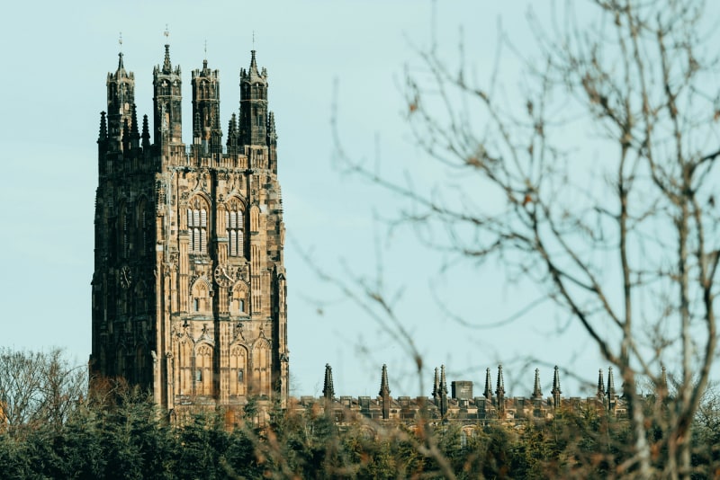 Wrexham’s St Giles is one of the ‘Seven Wonders of Wales’ (Leon S/Unsplash)