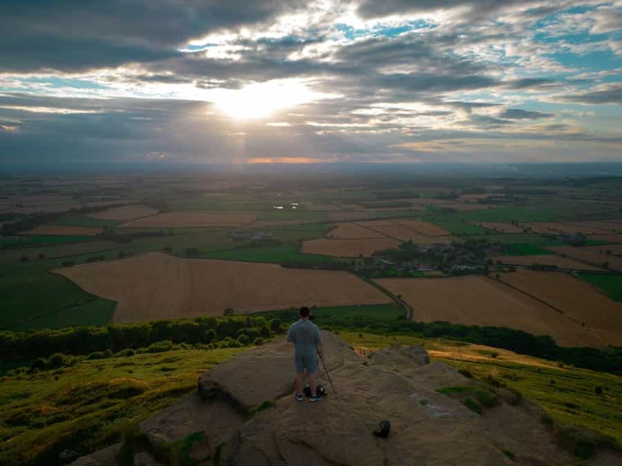Views from the top of Roseberry Topping  (Adam Young/Unsplash)