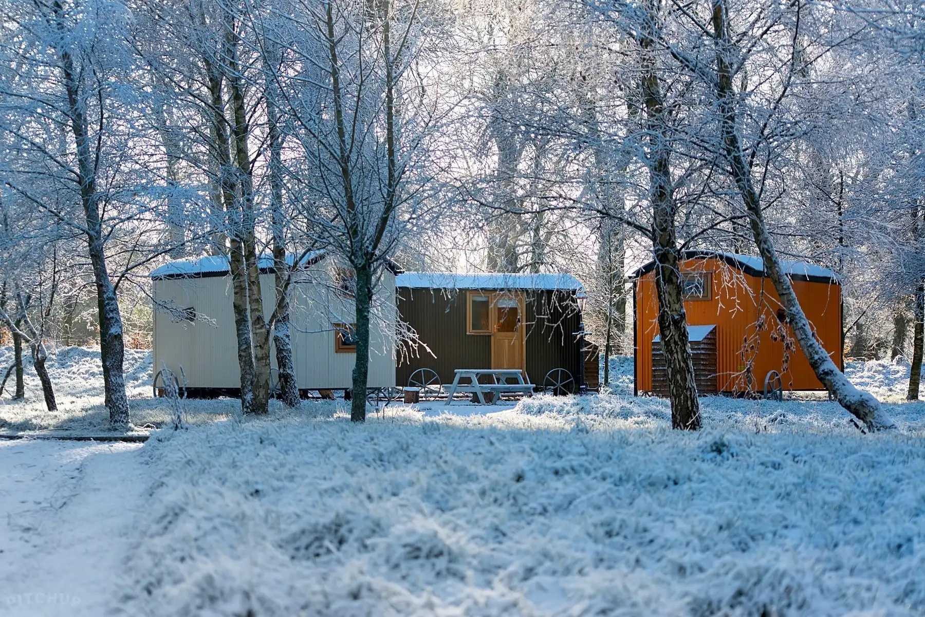 Winter outdoor breaks are growing in popularity, especially for glamping sites