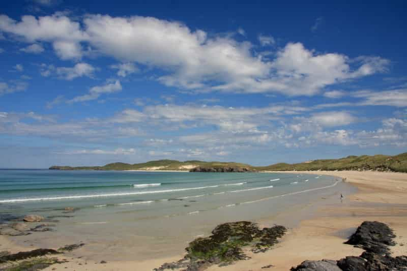 Expect to see tropical-esque beaches like this one near Durness on your NC500 road trip (Eric Fraser / Unsplash)