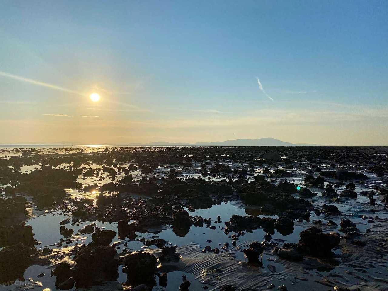 Low tide around Allonby