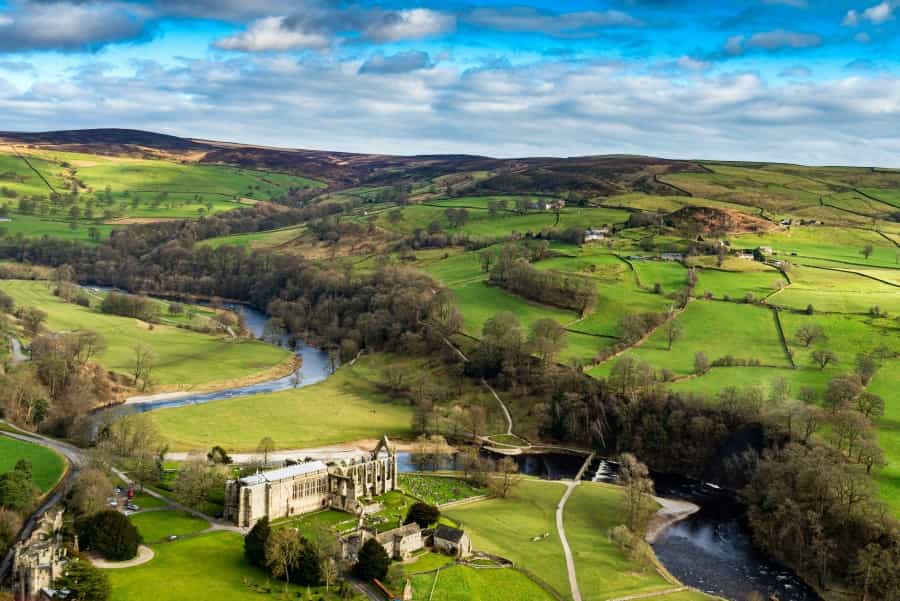 Bolton Priory and the River Wharfe (James Genchi/Unsplash)