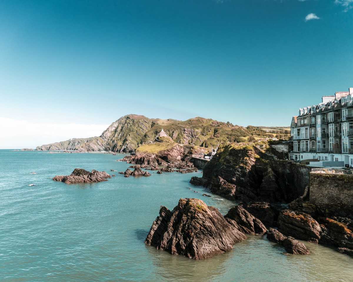 Walking the North Devon coast at Ilfracombe